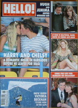 Hello! magazine - Prince Harry and Chelsy Davy cover (17 April 2007 - Issue 965)