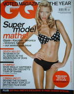 British GQ magazine - April 2005 - Veronica Varekova cover