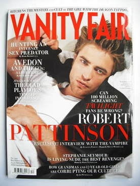 Vanity Fair magazine - Robert Pattinson cover (December 2009)