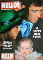 <!--1989-01-07-->Hello! magazine - Princess Beatrice Elizabeth Mary christe