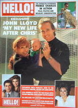 <!--1989-03-04-->Hello! magazine - John Lloyd cover (4 March 1989 - Issue 4