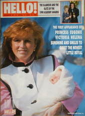 Hello! magazine - Princess Eugenie cover (7 April 1990 - Issue 97)