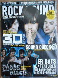 Rock Sound magazine - 30 Seconds To Mars cover (May 2008)