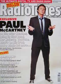 Radio Times magazine - Paul McCartney cover (20-26 October 2007)