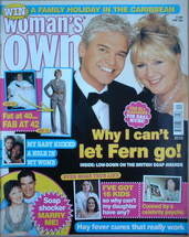 <!--2006-05-22-->Woman's Own magazine - 22 May 2006 - Fern Britton and Phil
