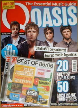Q magazine - Oasis cover (June 2006)