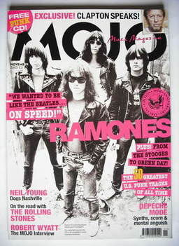 <!--2005-11-->MOJO magazine - The Ramones cover (November 2005 - Issue 144)