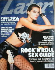 Later magazine - Virag Kiss cover (June 2001)