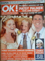 OK! magazine - Patsy Palmer wedding cover (28 August 1998 - Issue 125)