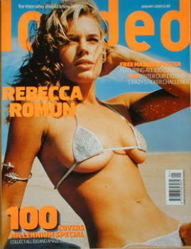 Loaded magazine - Rebecca Romijn cover (January 2000)