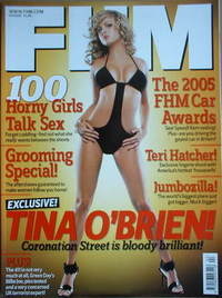 FHM magazine - Tina O'Brien cover (April 2005)