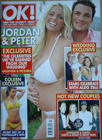 OK! magazine - Jordan Katie Price and Peter Andre cover (5 April 2005 - Issue 463)