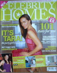 <!--2004-06-->Celebrity Homes magazine - Tara Palmer-Tomkinson cover (June 