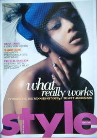<!--2008-05-11-->Style magazine - Jourdan Dunn (11 May 2008)