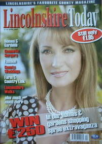 Lincolnshire Today magazine - Jane Seymour cover (April 2008)