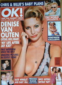 OK! magazine - Denise Van Outen cover (29 June 2001 - Issue 270)