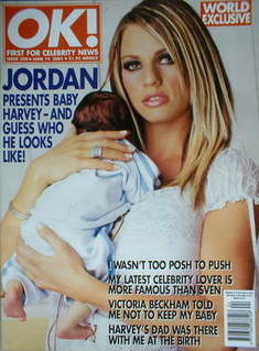 OK! magazine - Jordan Katie Price cover (19 June 2002 - Issue 320)