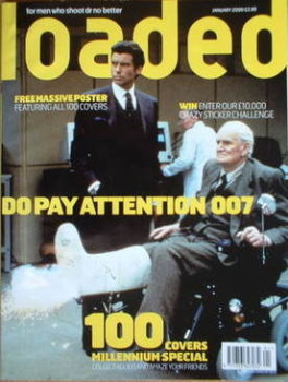 Loaded magazine - James Bond cover (January 2000)