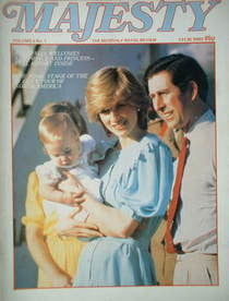 <!--1983-05-->Majesty magazine - Prince Charles, Princess Diana and Prince 