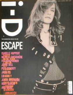 i-D magazine - Isabelle Huppert cover (April 2005)