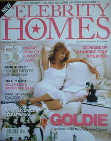 <!--2004-07-->Celebrity Homes magazine - Goldie Hawn cover (July 2004)
