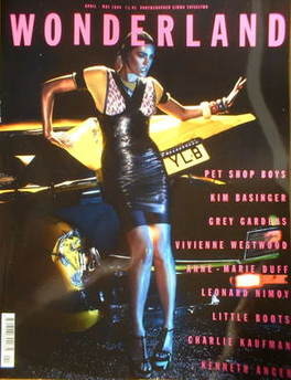 <!--2009-04-->Wonderland magazine - April/May 2009 - Yasmin Le Bon cover