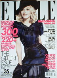 US Elle magazine - May 2008 - Madonna cover