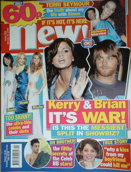 <!--2005-01-31-->New magazine - 31 January 2005 - Kerry Katona and Brian Mc