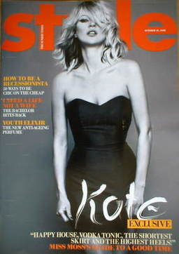 Style magazine - Kate Moss cover (19 October 2008)