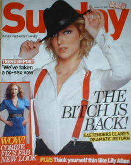 Sunday magazine - 27 January 2008 - Gemma Bissix cover