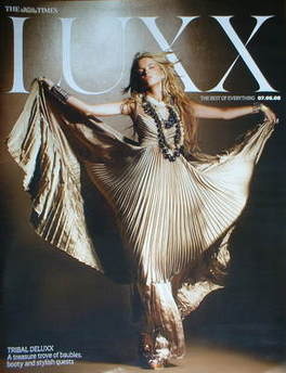 <!--2008-06-07-->LUXX magazine - 7 June 2008 - Sophie Holmes cover