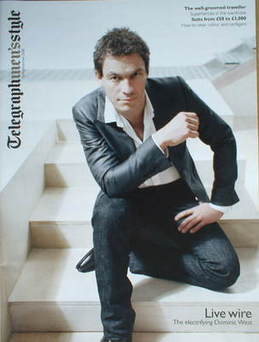 Telegraph Style magazine - Dominic West cover (Spring/Summer 2008)