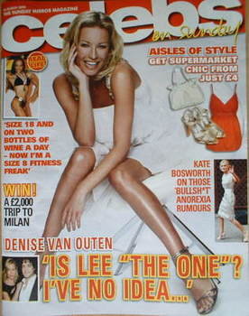 Celebs magazine - Denise Van Outen cover (30 March 2008)