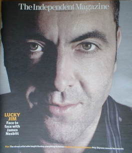 The Independent magazine - James Nesbitt cover (19 April 2008)