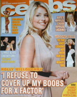 Celebs magazine - Holly Willoughby cover (6 July 2008)