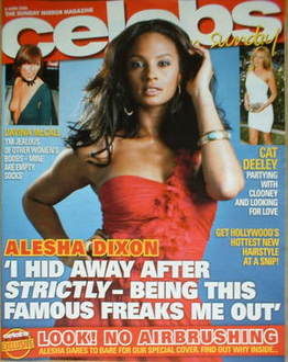 <!--2008-06-08-->Celebs magazine - Alesha Dixon cover (8 June 2008)