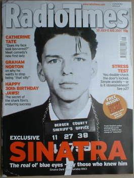 Radio Times magazine - Frank Sinatra cover (30 July-5 August 2005)