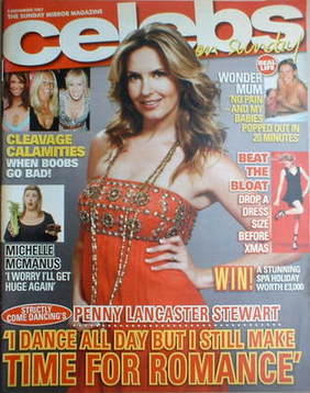 <!--2007-11-04-->Celebs magazine - Penny Lancaster Stewart cover (4 Novembe