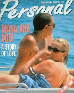 Personal magazine - Princess Diana and Dodi Al Fayed cover - 31 August 1997
