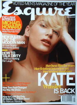 Esquire magazine - Kate Winslet cover (May 2004)