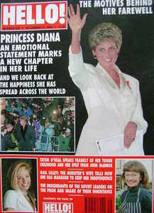 Hello! magazine - Princess Diana cover (11 December 1993 - Issue 283)