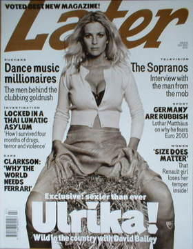 Later magazine - Ulrika Jonsson cover (July 2000 - Issue 14)