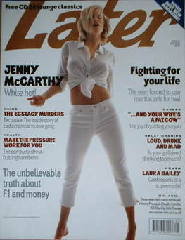Later magazine - Jenny McCarthy cover (May 2000 - Issue 12)