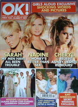 OK! magazine - Girls Aloud cover (29 May 2007 - Issue 573)