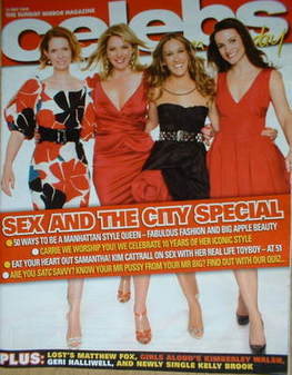 <!--2008-05-18-->Celebs magazine - Sex And The City cover (18 May 2008)