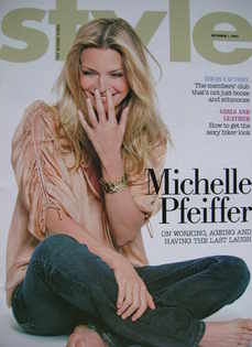 Style magazine - Michelle Pfeiffer cover (7 October 2007)