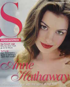 Sunday Express magazine - 10 September 2006 - Anne Hathaway cover