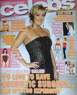 Celebs magazine - Beverley Callard cover (30 December 2007)
