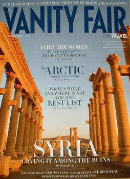 Vanity Fair On Travel magazine supplement (April 2009)