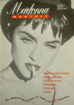 Madonna Monthly magazine - Madonna cover (June 1991 - Issue 1)
